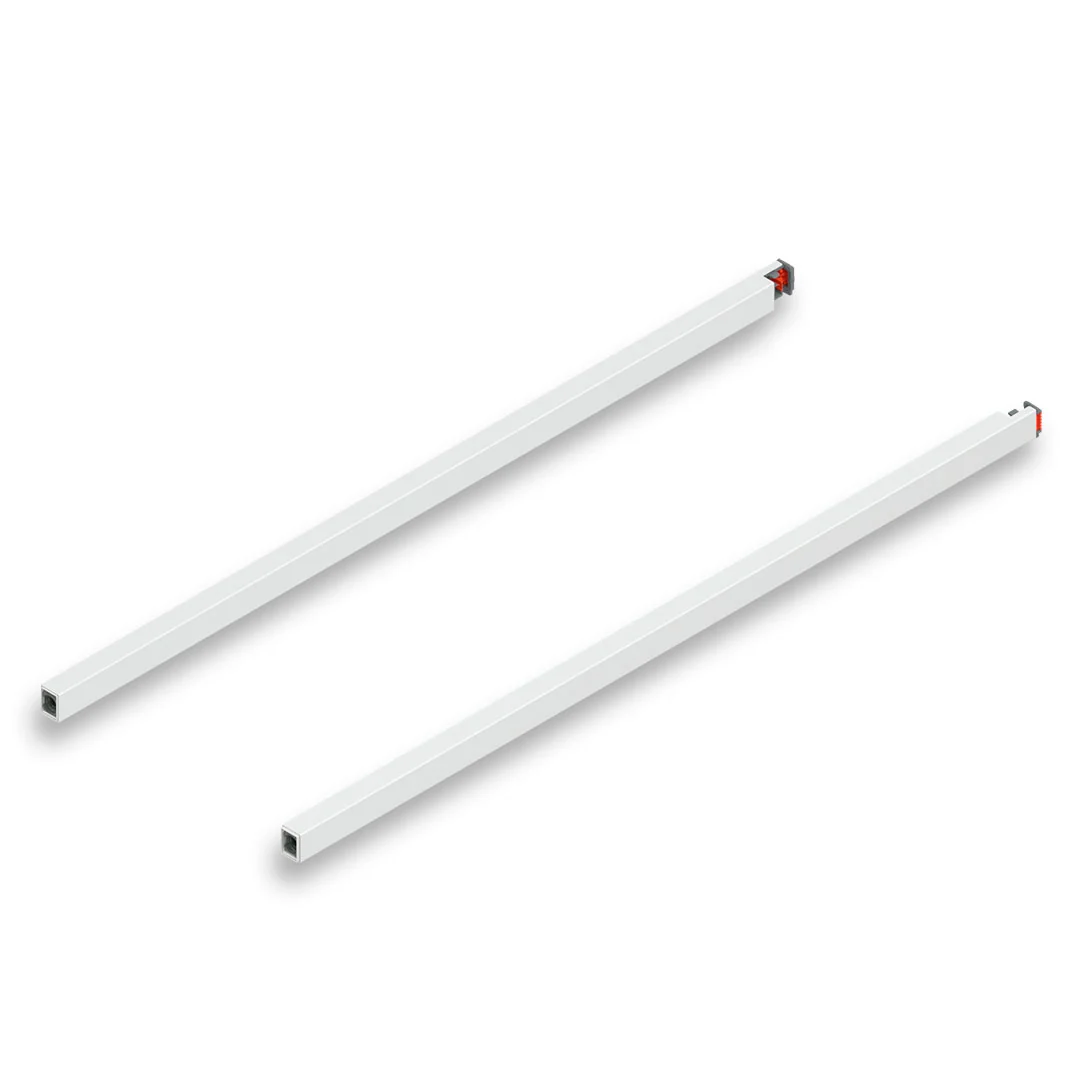 MERIVOBOX longside gallery rail, NL=600 mm, right+left